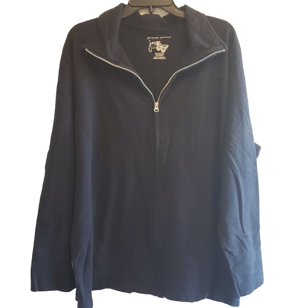 Just My Size Lightweight Full-Zip Jacket Sweatshirt